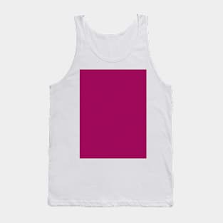 Pattern hexagonal pink on black background Tank Top